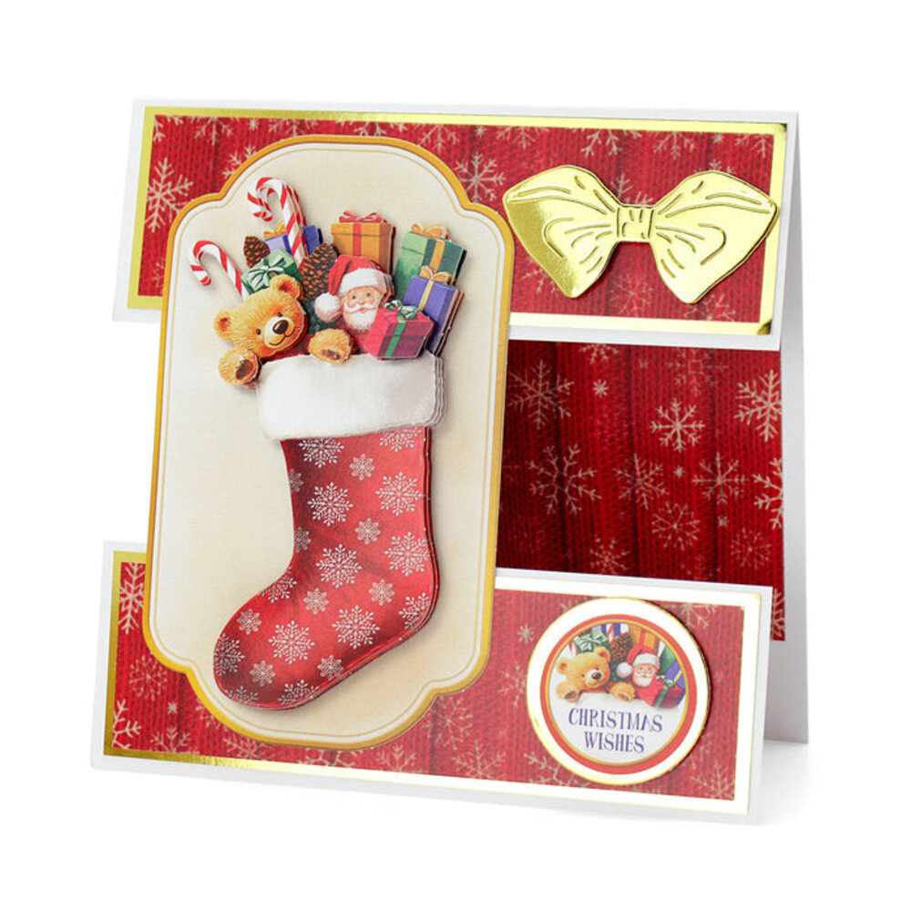 Katy Sue Designs Christmas Stockings 3D Die-Cut Decoupage (3pcs) (11-DCD729)