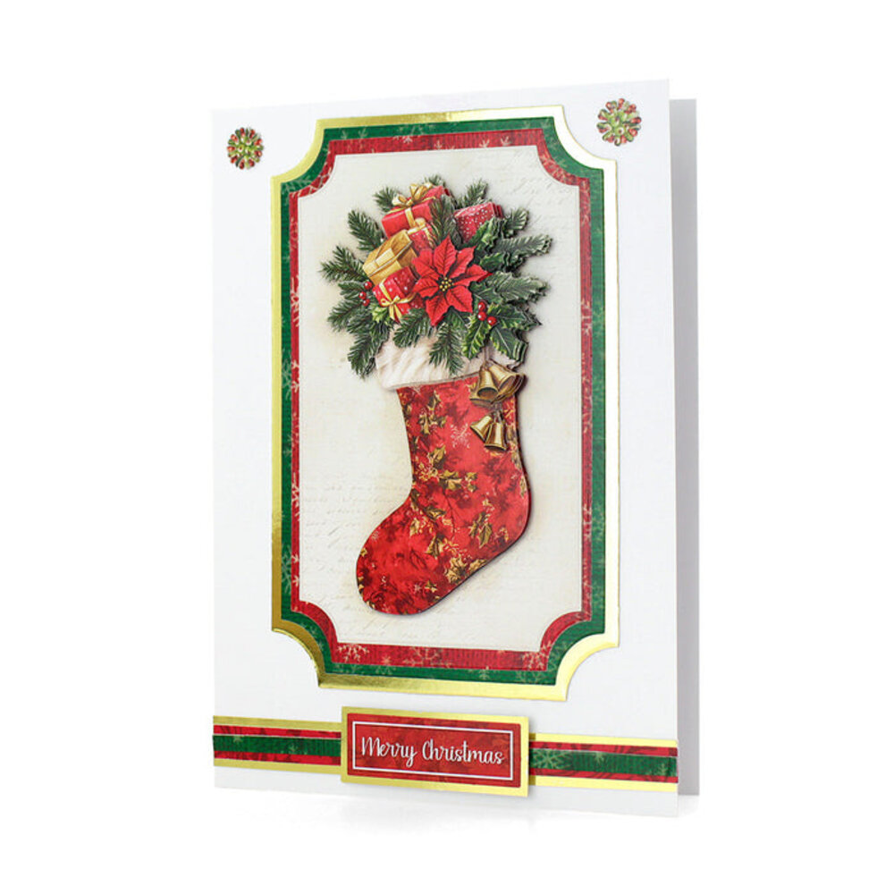 Katy Sue Designs Christmas Stockings 3D Die-Cut Decoupage (3pcs) (11-DCD729)