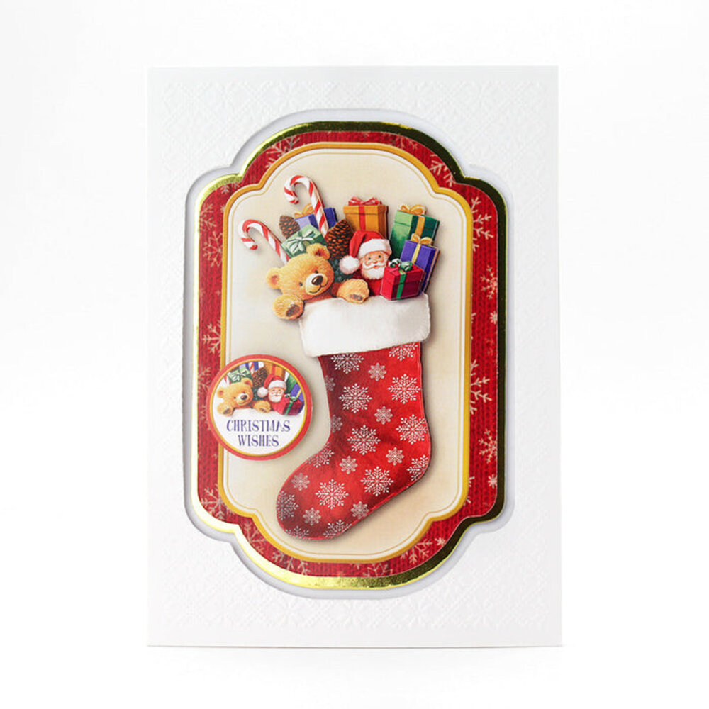 Katy Sue Designs Christmas Stockings 3D Die-Cut Decoupage (3pcs) (11-DCD729)
