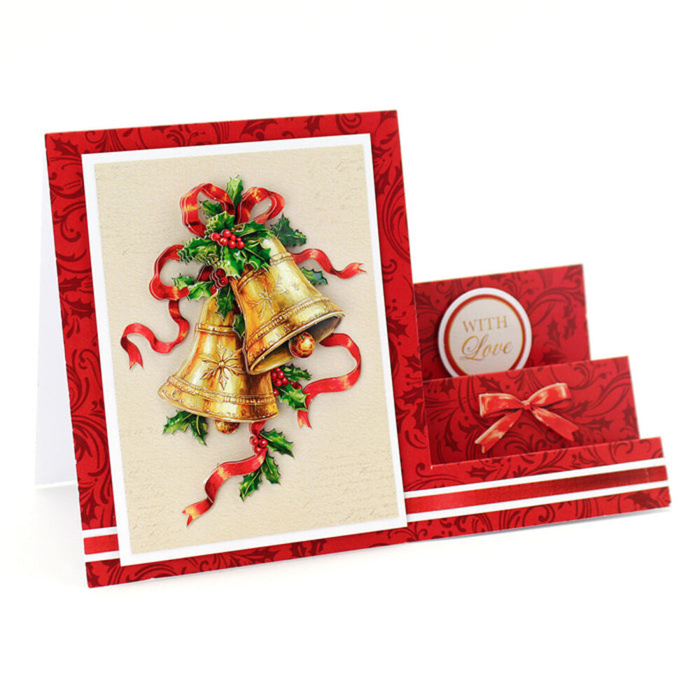 Katy Sue Designs Jingle Bells 3D Die-Cut Decoupage (3pcs) (11-DCD730)