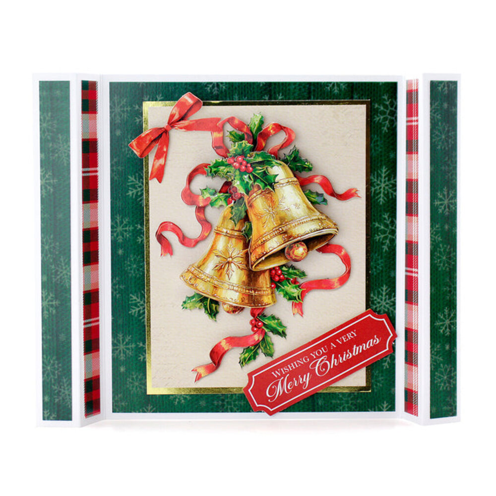 Katy Sue Designs Jingle Bells 3D Die-Cut Decoupage (3pcs) (11-DCD730)