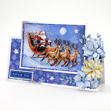 Katy Sue Designs Santa in the Sky 3D Die-Cut Decoupage (3pcs) (11-DCD733)