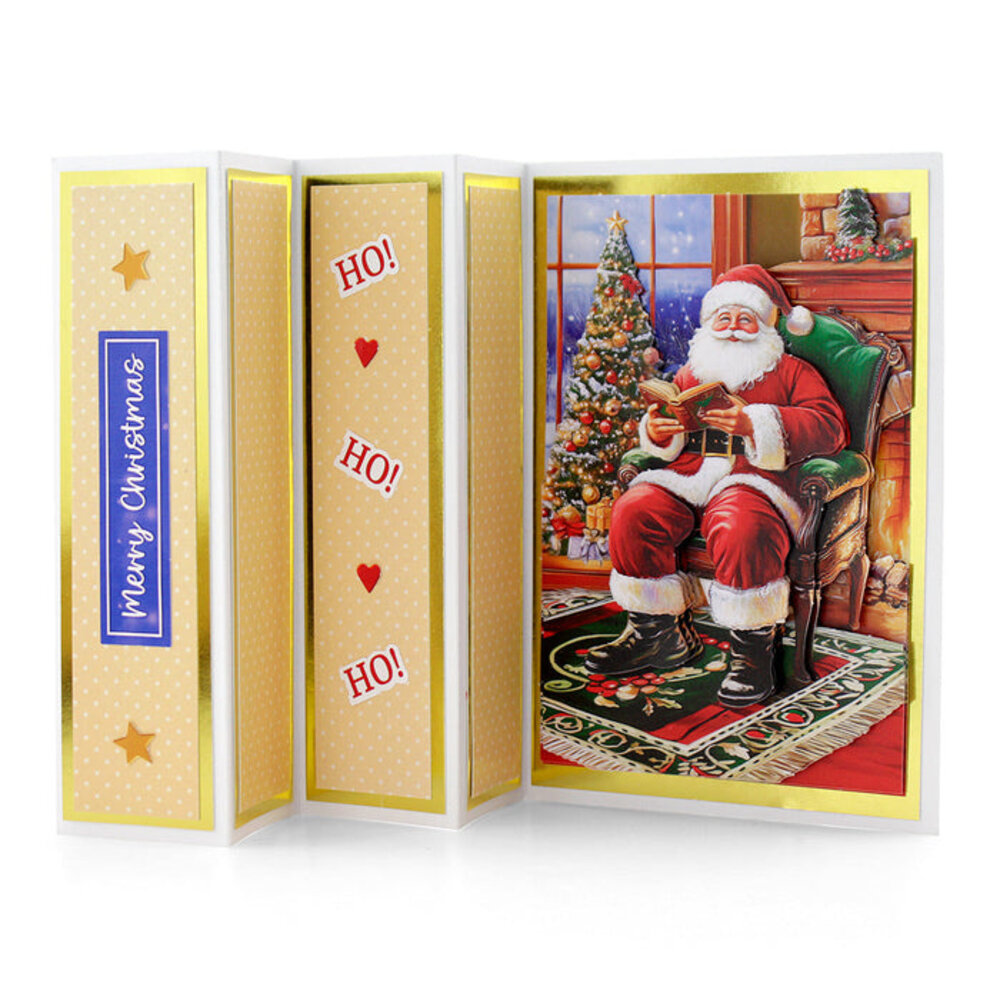 Katy Sue Designs Santa's Story 3D Die-Cut Decoupage (3pcs) (11-DCD734) Katy Sue Designs Santa's Story 3D Die-Cut Decoupage (3pcs) (11-DCD734)