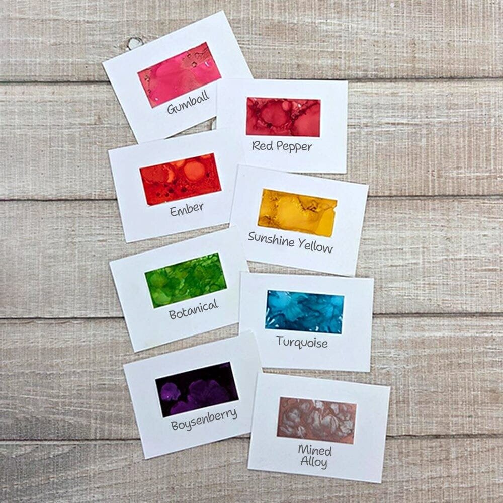 Ranger Tim Holtz Alcohol Ink - Kit Spectrum Bright (8x0.5 fl oz) (TAK79385)