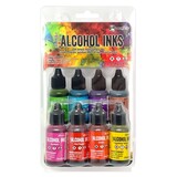 Ranger Tim Holtz Alcohol Ink - Kit Spectrum Bright (8x0.5 fl oz) (TAK79385)