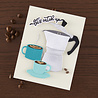 Hero Arts What's Brewing? Die Set Stovetop Espresso (DF248) Hero Arts What's Brewing? Die Set Stovetop Espresso (DF248)