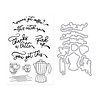 Hero Arts What's Brewing? Stamp & Cut Perk Up (DC315) Hero Arts What's Brewing? Stamp & Cut Perk Up (DC315)