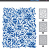 Hero Arts What's Brewing? Color Layering Stencils Delft Floral (SA304) Hero Arts What's Brewing? Color Layering Stencils Delft Floral (SA304)