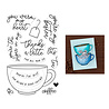 Hero Arts What's Brewing? Coffee or Tea Clear Stamps (CM806) Hero Arts What's Brewing? Coffee or Tea Clear Stamps (CM806)