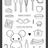 Hero Arts Retro Kitchen What's Cookin'? Clear Stamps (CM802) Hero Arts Retro Kitchen What's Cookin'? Clear Stamps (CM802)