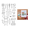 Hero Arts Retro Kitchen What's Cookin'? Clear Stamps (CM802) Hero Arts Retro Kitchen What's Cookin'? Clear Stamps (CM802)