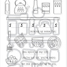 Hero Arts Retro Kitchen Stamp & Cut On the Shelf (DC314) Hero Arts Retro Kitchen Stamp & Cut On the Shelf (DC314)