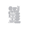Hero Arts Retro Kitchen Die Set Classic Casserole (DF247) Hero Arts Retro Kitchen Die Set Classic Casserole (DF247)