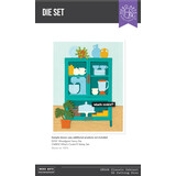 Hero Arts Retro Kitchen Die Set Classic Cabinet (DF246)