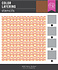 Retro Kitchen Color Layering Stencils Retro Rainbow (SA303) Retro Kitchen Color Layering Stencils Retro Rainbow (SA303)