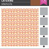 Hero Arts Retro Kitchen Color Layering Stencils Retro Rainbow (SA303) Hero Arts Retro Kitchen Color Layering Stencils Retro Rainbow (SA303)
