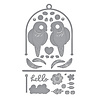 Spellbinders Cheerful Chirps Etched Dies Pretty Birds (S4-1406) Spellbinders Cheerful Chirps Etched Dies Pretty Birds (S4-1406)