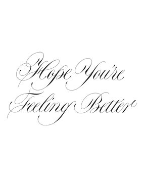Spellbinders Copperplate Happy Everything Better BetterPress Plate Hope You're Feeling (BP-276) Spellbinders Copperplate Happy Everything Better BetterPress Plate Hope You're Feeling (BP-276)