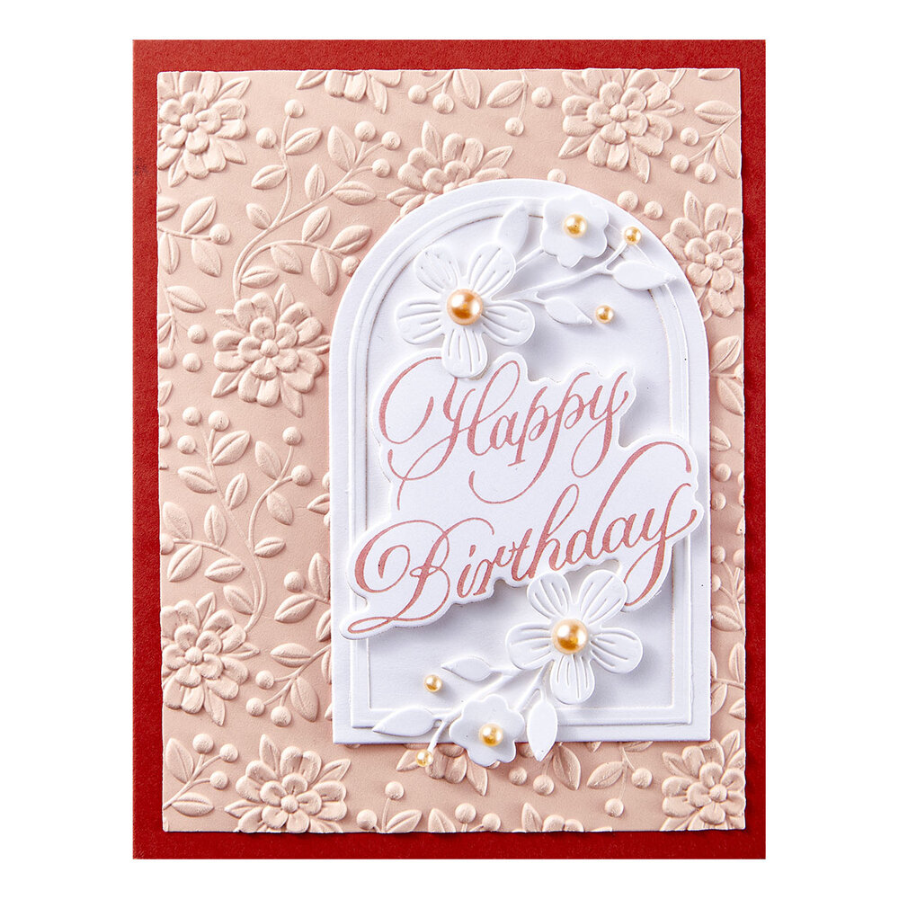 Spellbinders Copperplate Happy Everything BetterPress Plate & Die Set Happy Birthday and Everything (BP-274) Spellbinders Copperplate Happy Everything BetterPress Plate & Die Set Happy Birthday and Everything (BP-274)