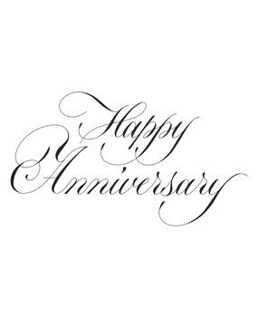 Spellbinders Copperplate Happy Everything BetterPress Plate Happy Anniversary (BP-278) Spellbinders Copperplate Happy Everything BetterPress Plate Happy Anniversary (BP-278)