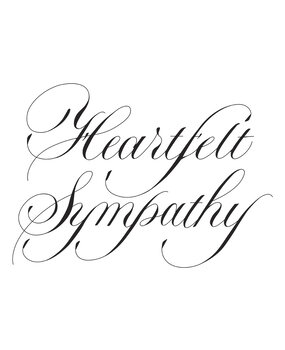 Spellbinders Copperplate Happy Everything BetterPress Plate Heartfelt Sympathy (BP-279) Spellbinders Copperplate Happy Everything BetterPress Plate Heartfelt Sympathy (BP-279)