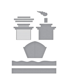 Spellbinders La Dolce Vita Etched Dies Deckside Dreams (S4-1447)