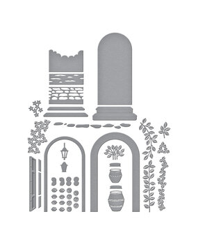 Spellbinders La Dolce Vita Etched Dies Beyond the Door (S7-275)