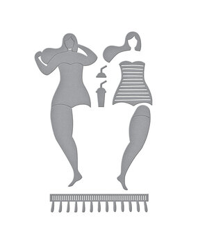 Spellbinders La Dolce Vita Etched Dies Amalfi Breeze (S3-555)