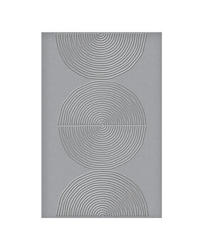 Spellbinders Modern Botanicals Embossing Folder Lined Circles (SES-066)