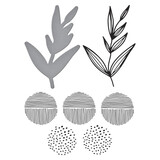 Spellbinders Modern Botanicals Betterpress Plates & Die Set Growing (BPR-027) Spellbinders Modern Botanicals Betterpress Plates & Die Set Growing (BPR-027)