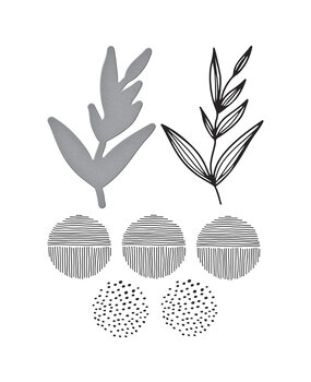 Spellbinders Modern Botanicals Betterpress Plates & Die Set Growing (BPR-027) Spellbinders Modern Botanicals Betterpress Plates & Die Set Growing (BPR-027)