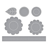 Spellbinders Summer Felt Stitch & Create Etched Dies Sunflower Bloom (S6-257)
