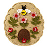 Spellbinders Summer Felt Stitch & Create Etched Dies Floral Beehive (S5-688) Spellbinders Summer Felt Stitch & Create Etched Dies Floral Beehive (S5-688)