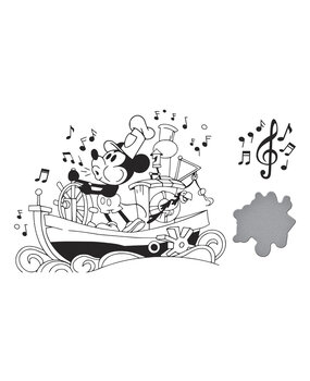 Spellbinders Say Cheese Classic Mouse Press Plate & Die Set Steamboat Willie (BP-313) Spellbinders Say Cheese Classic Mouse Press Plate & Die Set Steamboat Willie (BP-313)