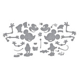 Spellbinders Say Cheese Classic Mouse Etched Dies Steamboat Willie Duo (S6-261)