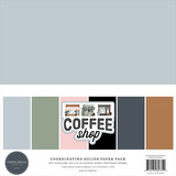 Carta Bella Coffee Shop 12x12 Inch Coordination Solids Paper Pack (CBCS446015)
