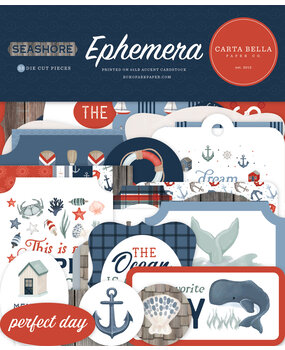 Carta Bella Seashore Ephemera (CBSH444024)