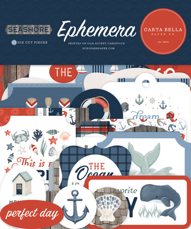 Carta Bella Seashore Ephemera (CBSH444024) Carta Bella Seashore Ephemera (CBSH444024)