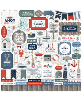 Carta Bella Seashore Element Sticker (CBSH444014)