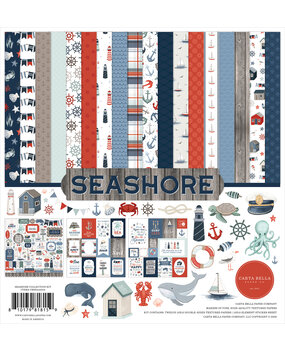 Carta Bella Seashore 12x12 Inch Collection Kit (CBSH444016)