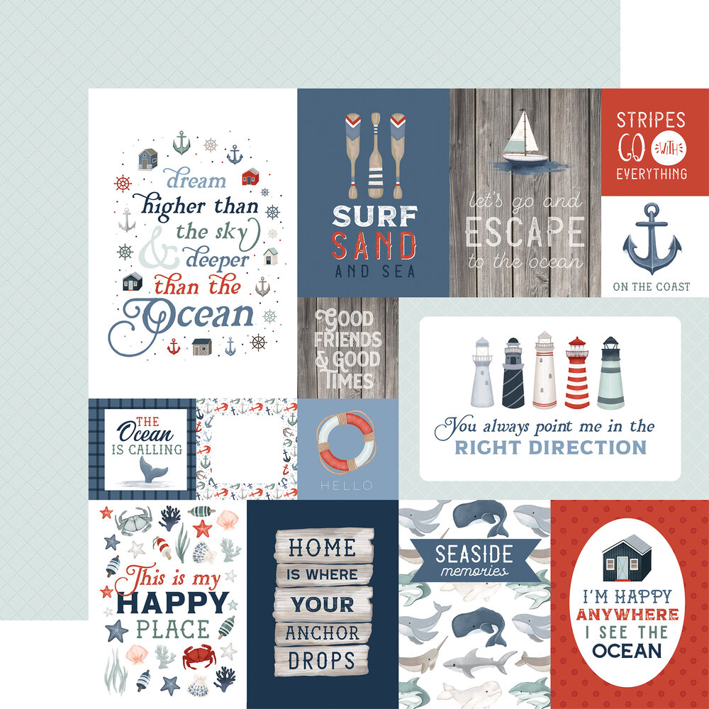 Carta Bella Seashore 12x12 Inch Collection Kit (CBSH444016)