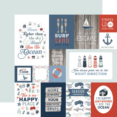 Carta Bella Seashore 12x12 Inch Collection Kit (CBSH444016)