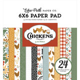 Echo Park Chickens 6x6 Inch Paper Pad (CK448023)