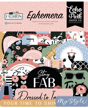 Echo Park Fashion Ephemera (FSH445024) Echo Park Fashion Ephemera (FSH445024)