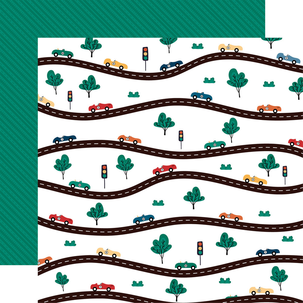 Echo Park Vroom! 12x12 Inch Collection Kit (VR447016) Echo Park Vroom! 12x12 Inch Collection Kit (VR447016)