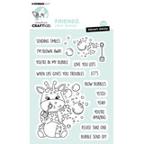 Creative Craftlab Friendz Clear Stamp Blown Away EN (CCL-FR-STAMP864)