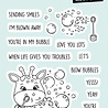 Creative Craftlab Friendz Clear Stamp Blown Away EN (CCL-FR-STAMP864) Creative Craftlab Friendz Clear Stamp Blown Away EN (CCL-FR-STAMP864)