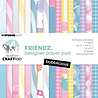 Creative Craftlab Friendz Designer Paper Pad Bubblicious (CCL-FR-DPP358) Creative Craftlab Friendz Designer Paper Pad Bubblicious (CCL-FR-DPP358)
