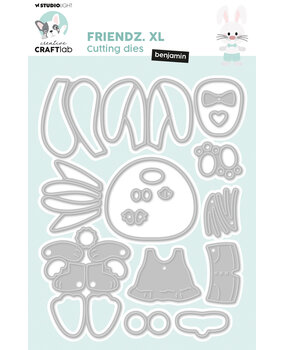 Creative Craftlab Friendz Cutting Die XL Benjamin (CCL-FR-CD1035)
