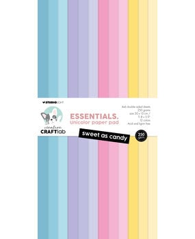 Creative Craftlab Sweet As Candy Essentials Unicolor Paper Pad (CCL-ES-UPP357)